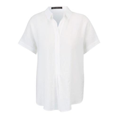 Blouse met Kraag Betty Barclay , White , Dames