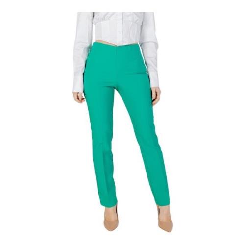 Groene broek met ritssluiting van polyester Sandro Ferrone , Green , D...