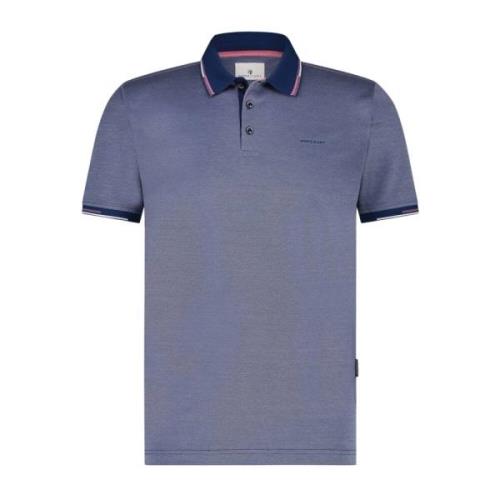 Polo Shirt Korte Mouw Donkerblauw State of Art , Blue , Heren