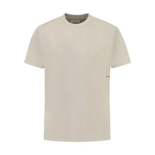 Crewneck SS T-shirt Loose Fit Pure Path , Beige , Heren