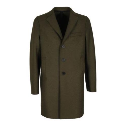 Stijlvolle Boxy Coat Harris Wharf London , Green , Heren