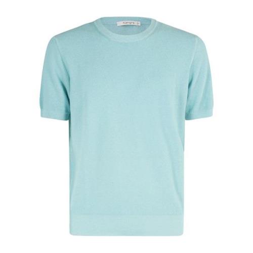 Casual Katoenen T-shirt Kangra , Blue , Heren