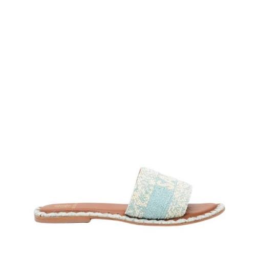 Slippers De Siena , Blue , Dames