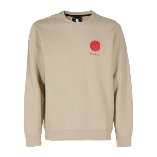 Japanse Zon Stijlvolle Tee Edwin , Beige , Heren