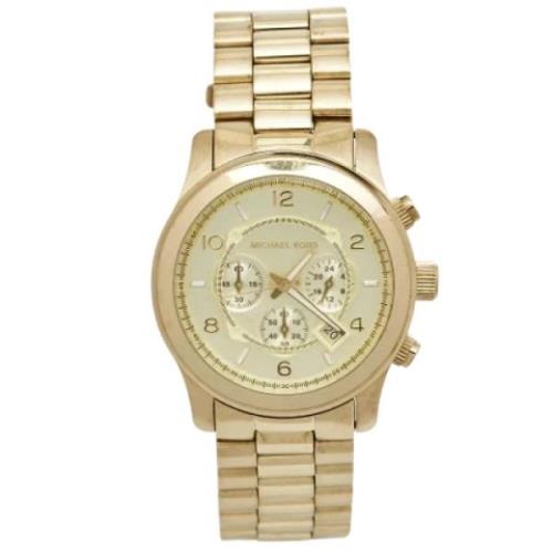 Pre-owned Stainless Steel watches Michael Kors Pre-owned , Yellow , He...