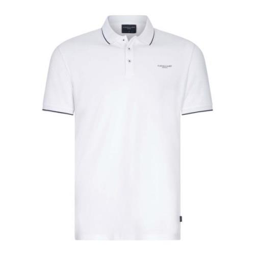 Wit poloshirt korte mouw Cavallaro , White , Heren