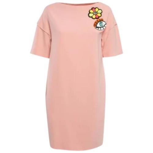 Pre-owned Fabric dresses Moschino Pre-Owned , Pink , Dames