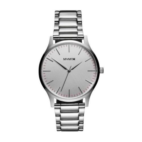 Zilveren Quartz Horloge, Stijlvol Model Mvmt , Gray , Heren