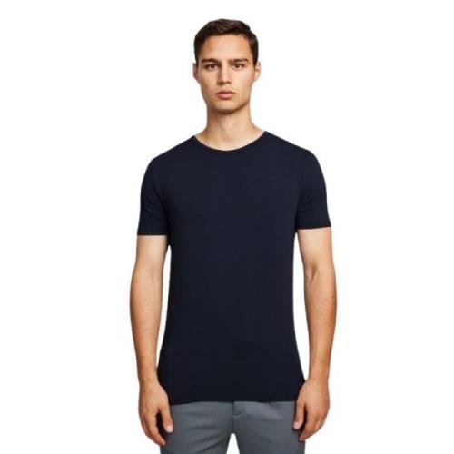 Zachte Katoenen T-shirt Kiefermann , Blue , Heren