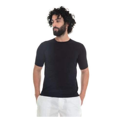 Slim Fit Jersey T-shirt Hindustrie , Blue , Heren