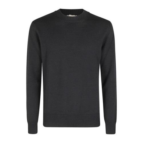 Round-neck Knitwear Altea , Black , Heren