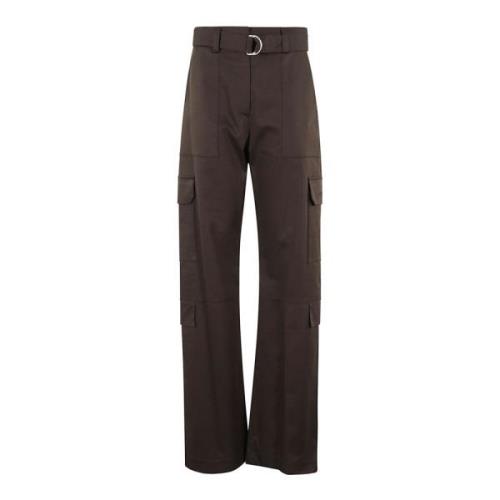 Stijlvolle Broek voor Mannen Msgm , Brown , Dames