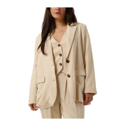 Beige Blazer Ruth Ydence , Beige , Dames