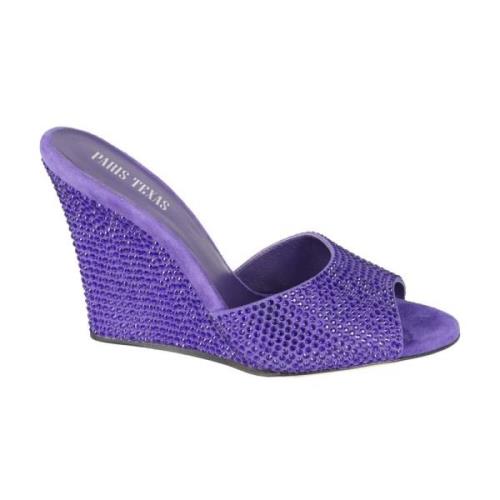 Wanda Sleehak Sandalen Paris Texas , Purple , Dames