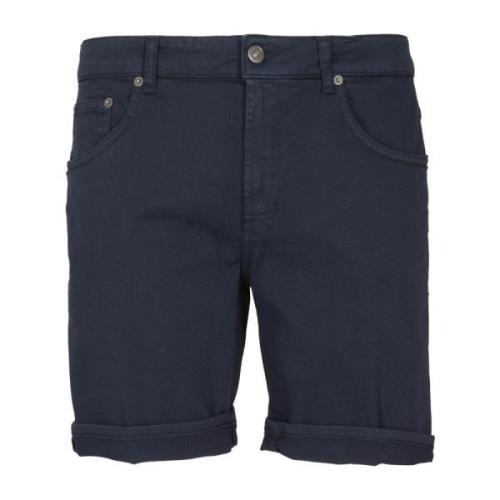 Katoenen Bermuda Shorts Dondup , Blue , Heren