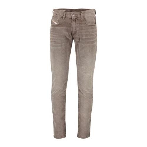 Bruine zomer jeans 5-pocket model Diesel , Brown , Heren