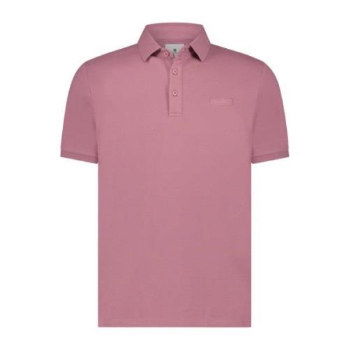 Roze Polo Shirt met korte mouwen State of Art , Pink , Heren