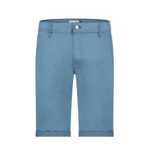 Blauwe Chino Shorts State of Art , Blue , Heren