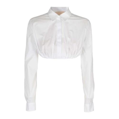 FIA Crop Shirt Aniye By , White , Dames