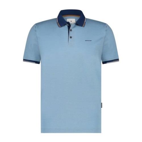 Polo Shirt Korte Mouw Lichtblauw State of Art , Blue , Heren