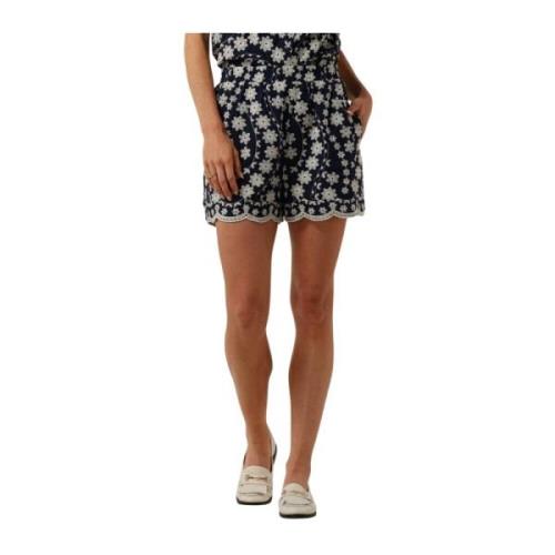 Donkerblauwe Shorts Quinn Ydence , Multicolor , Dames