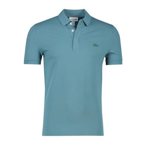 Blauwe polo met korte mouwen regular fit Lacoste , Blue , Heren