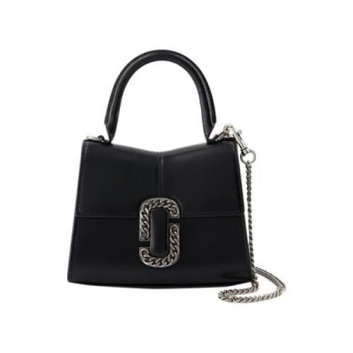 Leather handbags Marc Jacobs , Black , Dames