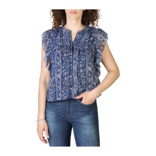 Multikleur Knoopshirt Lente/Zomer Collectie Pepe Jeans , Multicolor , ...