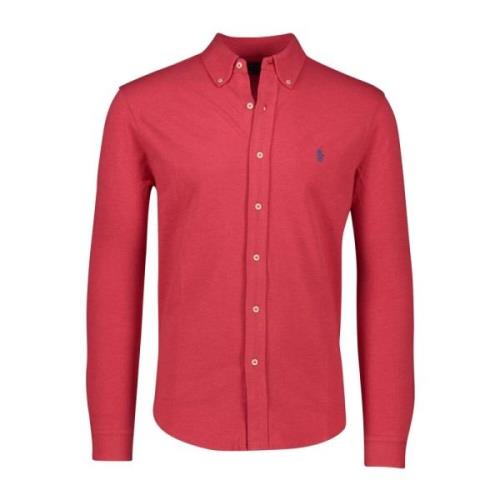 Rood casual overhemd met lange mouwen Ralph Lauren , Red , Heren