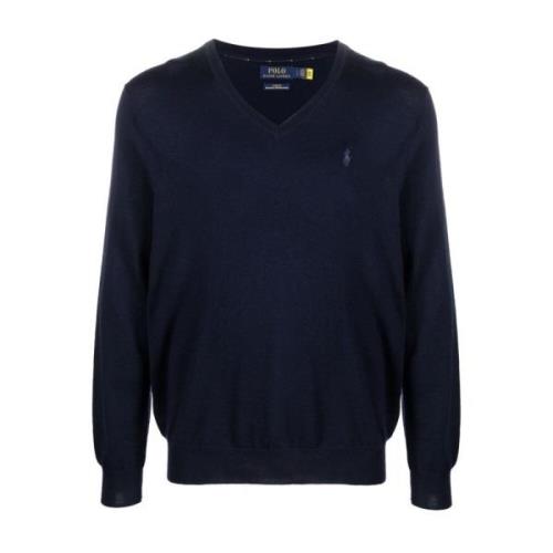 Navy Hunter Pullover Sweater Ralph Lauren , Blue , Heren