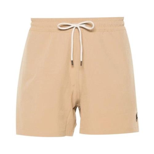 Zeebruine zwembroek Ralph Lauren , Brown , Heren