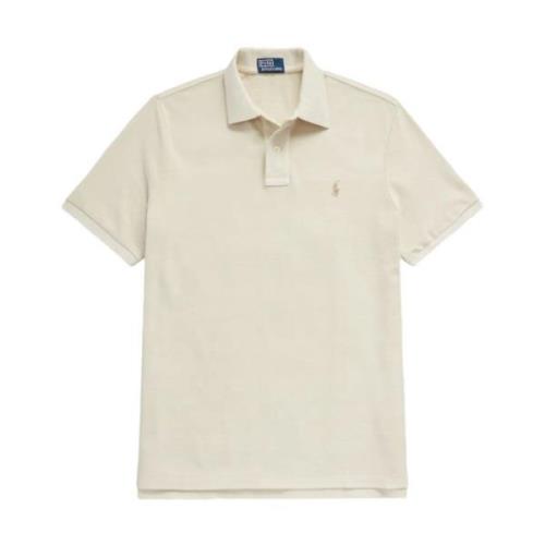 Natuurlijke Polo Shirt Ralph Lauren , Beige , Heren