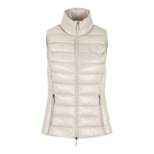 Gewatteerd Puffer Vest Off Road Armani Exchange , Beige , Dames