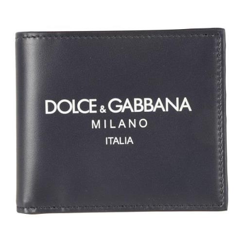 Island Stamp Portemonnees Dolce & Gabbana , Blue , Heren