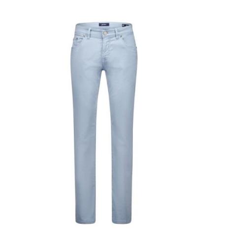 Lichtblauwe Slim Fit Jeans Gardeur , Blue , Heren