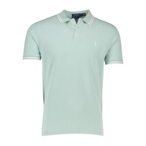 Groen Slim Fit Polo Shirt Ralph Lauren , Green , Heren