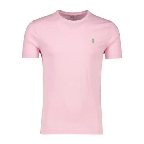 Roze Custom Slim Fit T-shirt Ralph Lauren , Pink , Heren