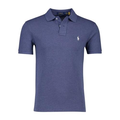 Donkerblauw Polo T-shirt met korte mouwen Ralph Lauren , Blue , Heren