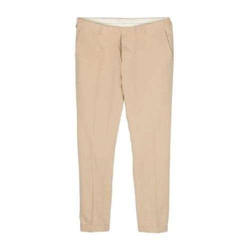 Beige Linnen Broek Paul Smith , Beige , Heren