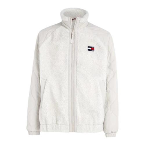 Gewatteerde Sherpa Jas Tommy Hilfiger , White , Heren