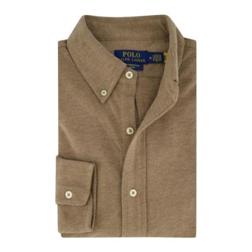 Bruin casual overhemd met lange mouwen Ralph Lauren , Brown , Heren