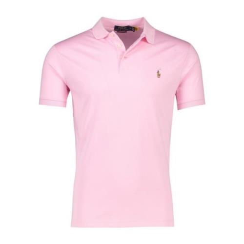 Roze Polo T-shirt met korte mouwen Ralph Lauren , Pink , Heren