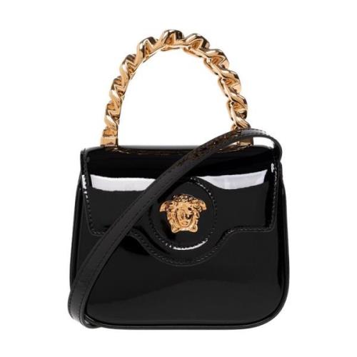 ‘La Medusa Mini’ lakleren schoudertas Versace , Black , Dames