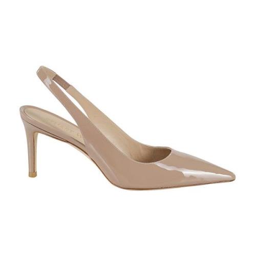 Elegante Slingback Pump Stuart Weitzman , Beige , Dames