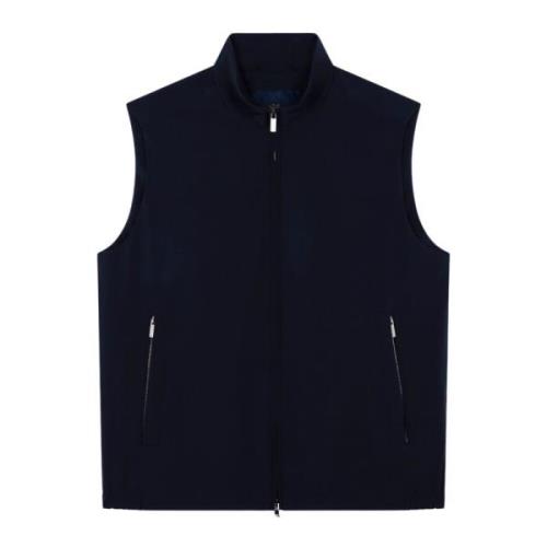 Blauwe Typhoon Gilet Paul & Shark , Blue , Heren