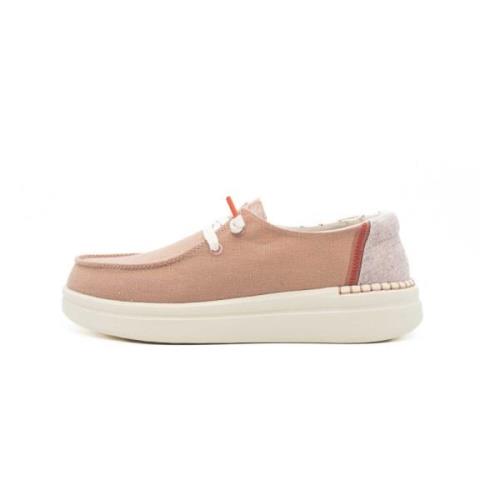 Hey Dude Wendy Rise W Schoenen Hey Dude , Pink , Dames