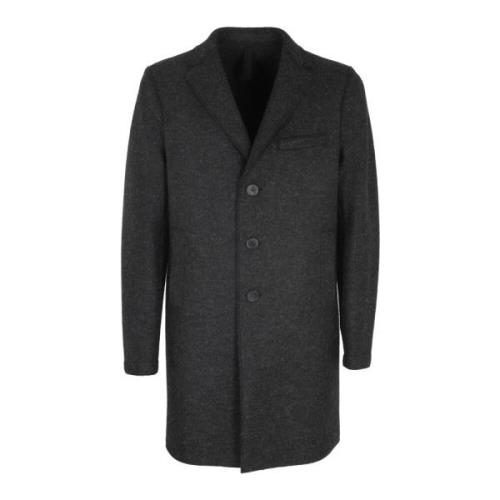 Stijlvolle Boxy Coat Harris Wharf London , Gray , Heren