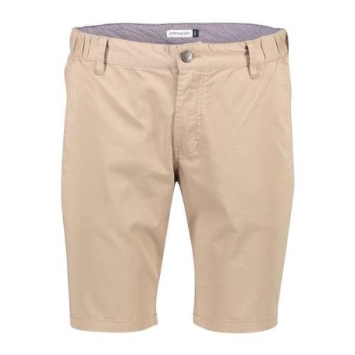 Beige Casual Shorts State of Art , Beige , Heren