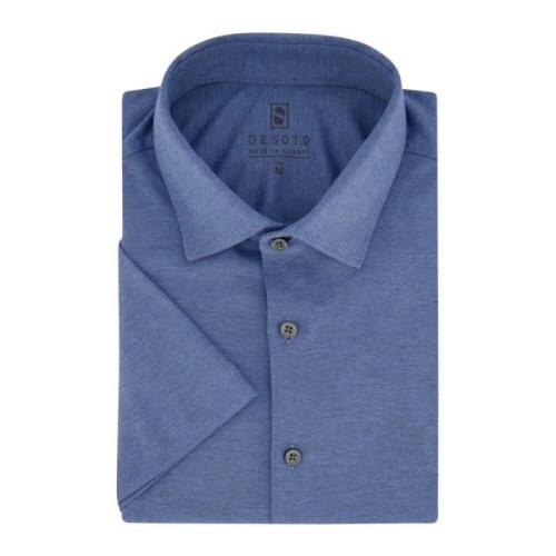 Blauw Business Overhemd Slim Fit Desoto , Blue , Heren