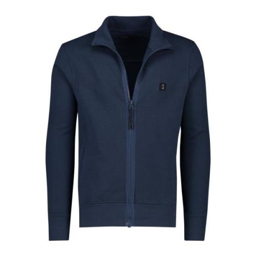 Blauw Vest met Rits Butcher of Blue , Blue , Heren